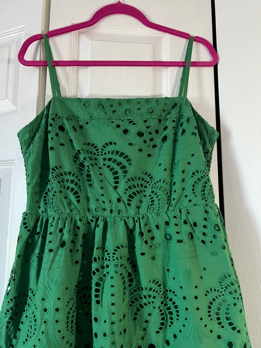 Calypso St. Barth Emerald Green Smocked Dress - Picture 5 of 13